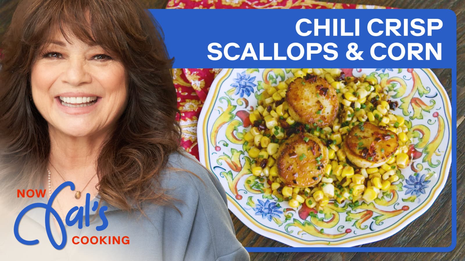IMAGE: Chili Crisp Scallops and Corn