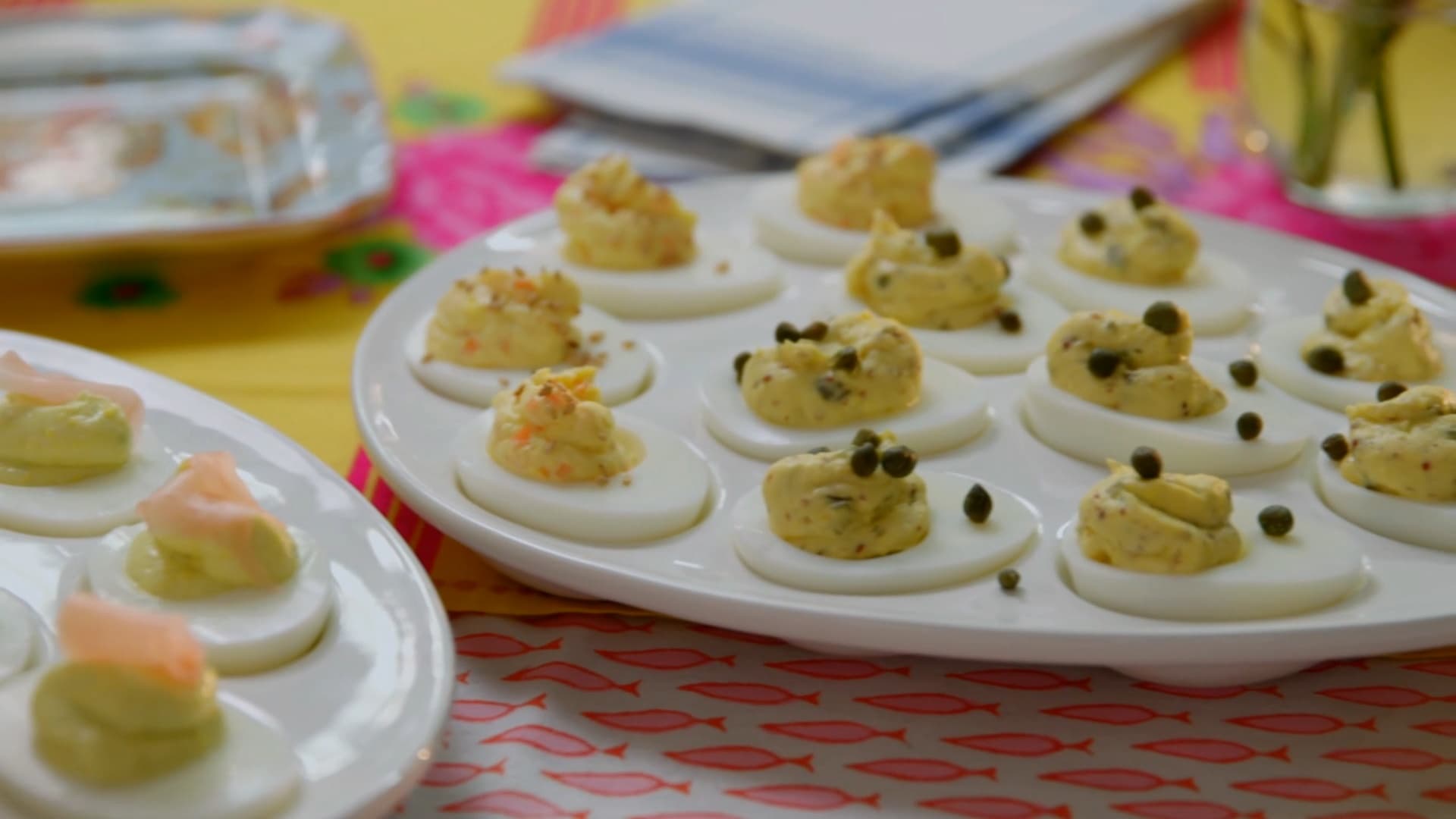 deviled eggs