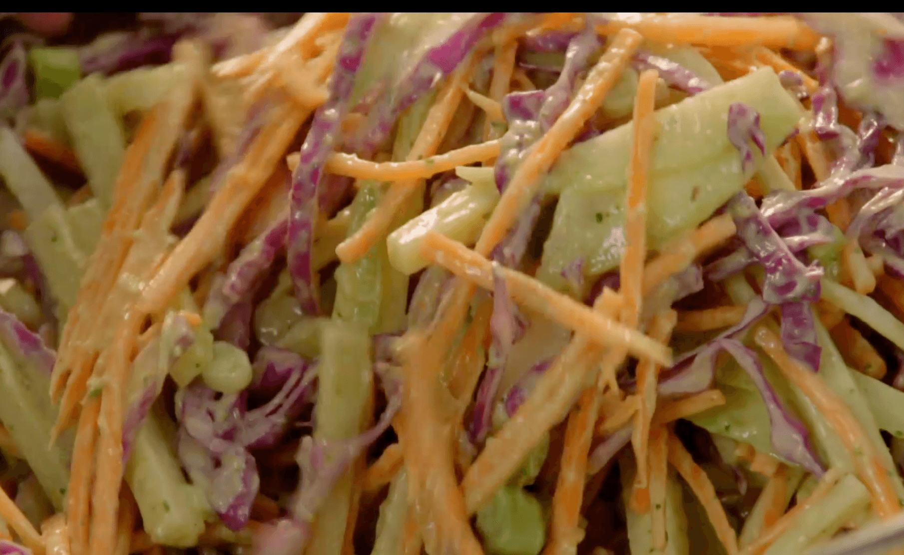 Chayote Slaw with Avocado and Cilantro Dressing