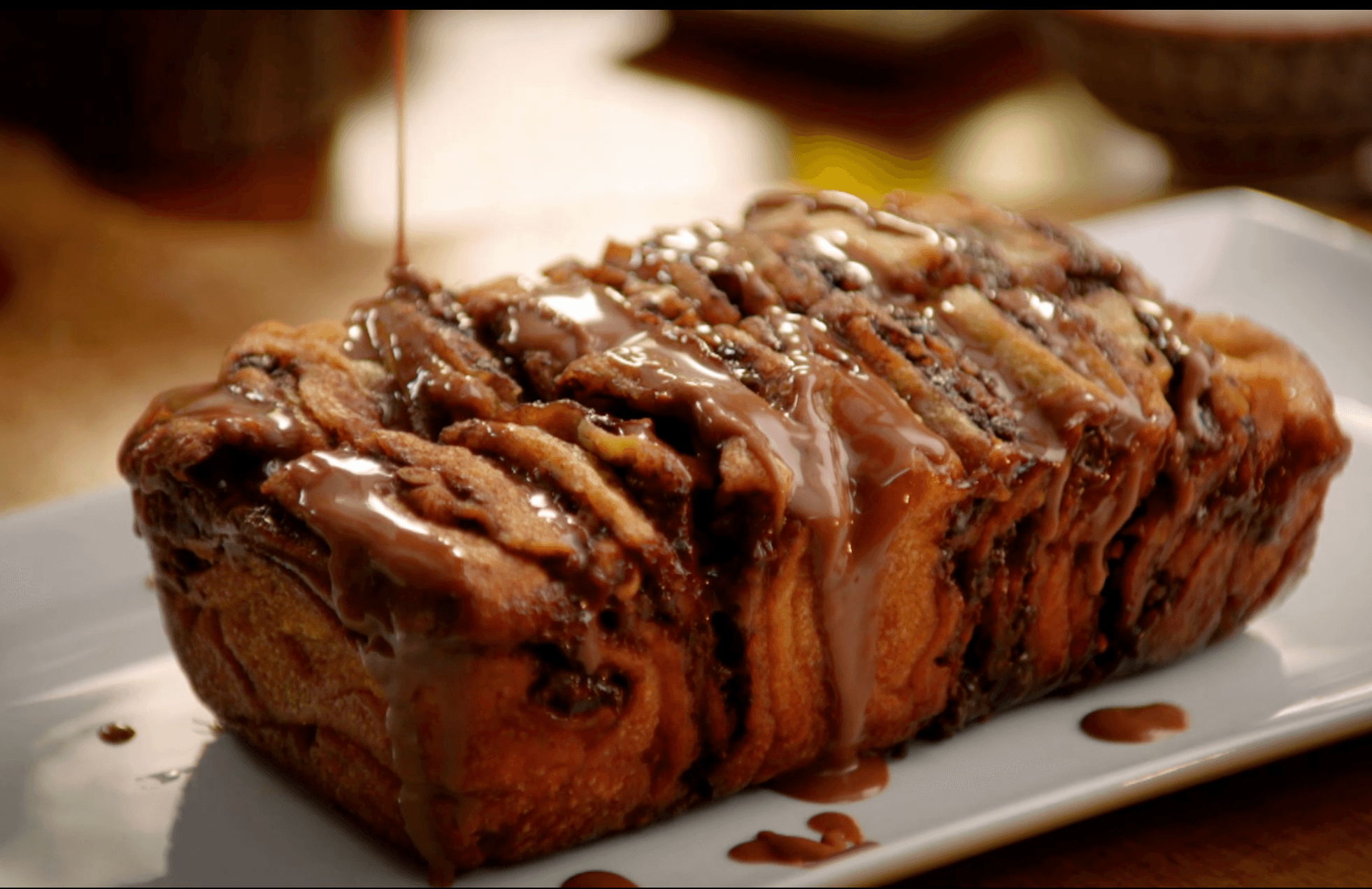 Chocolate Hazelnut Pull-Apart Bread