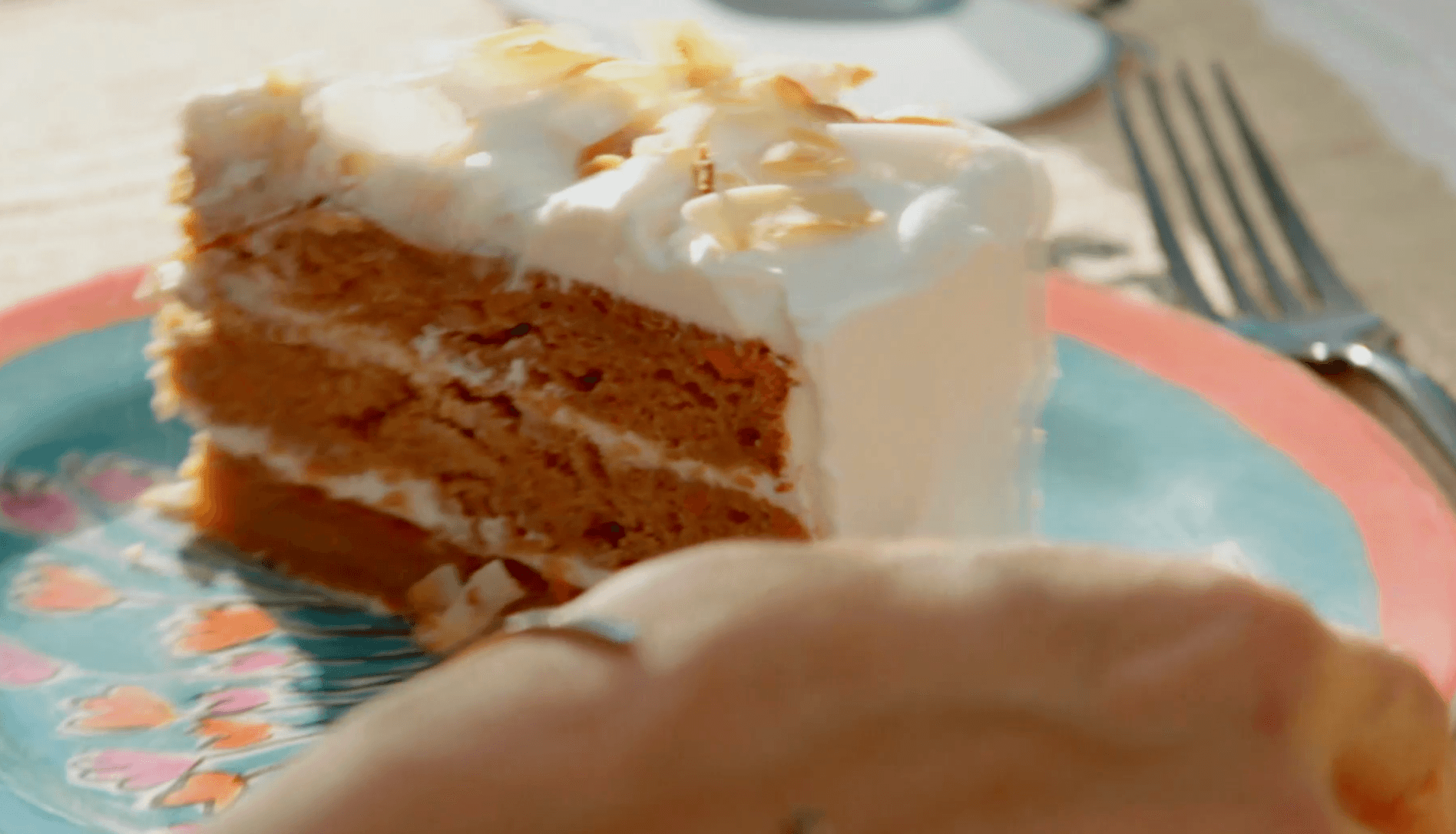 Carrot-Coconut Birthday Cake