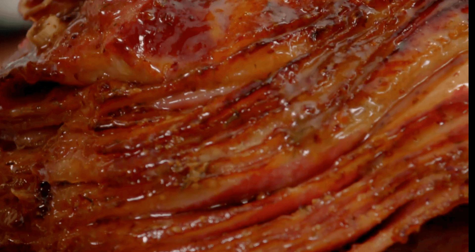 Honey Mustard Glazed Ham