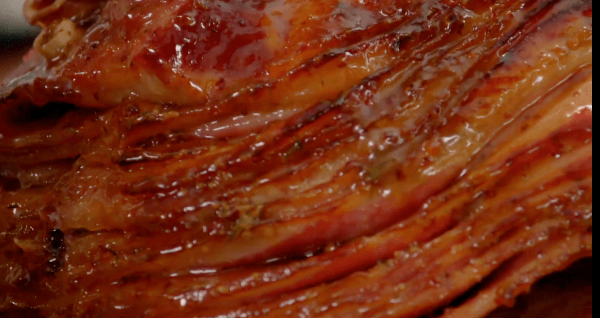 Honey Mustard Glazed Ham