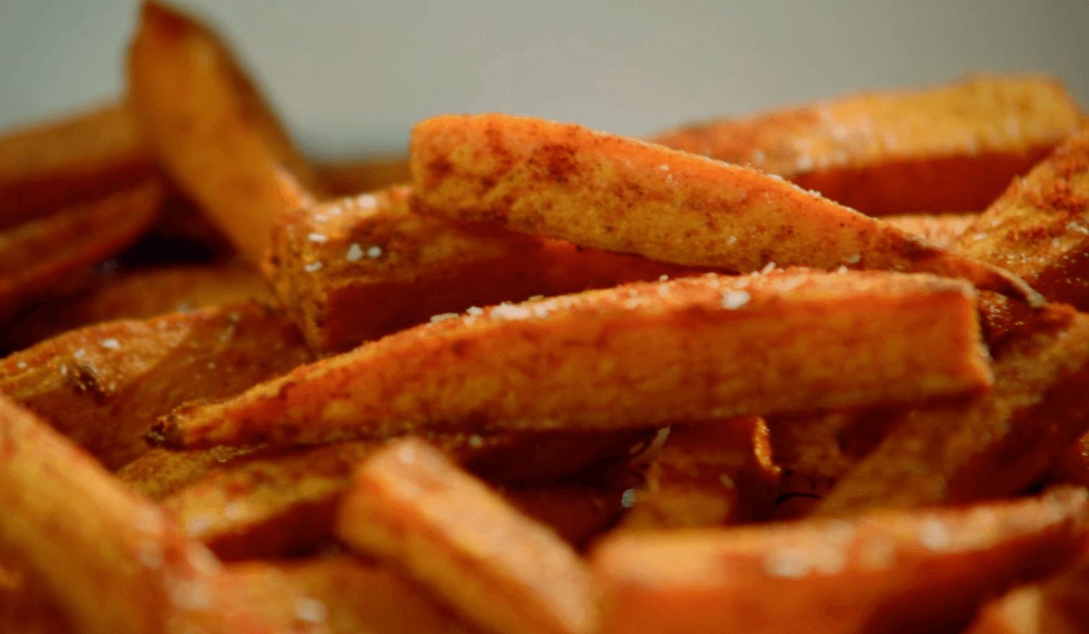 Oven-Baked Sweet Potato Fries with Homemade Ranch Dressing