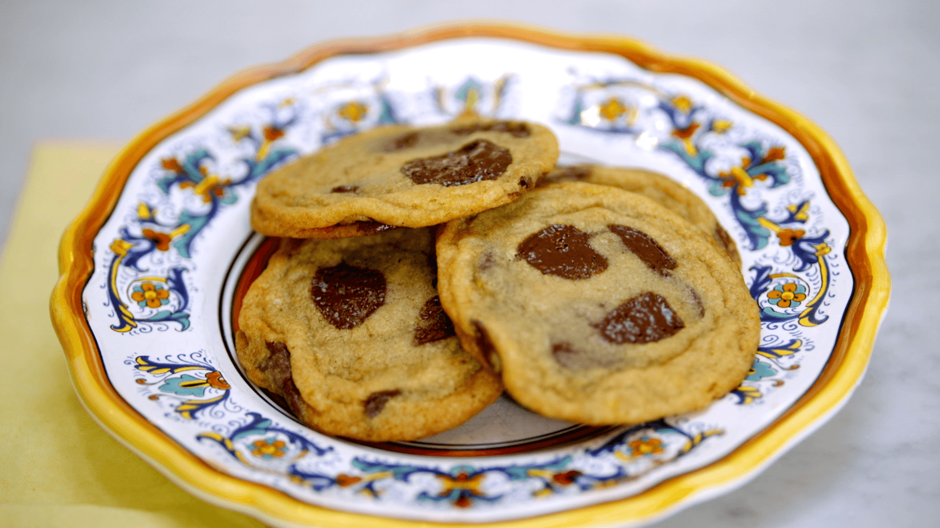 Orange Chocolate Chip Cookies