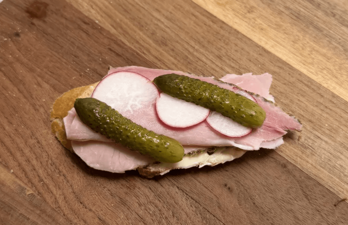 Ham and Butter Baguette