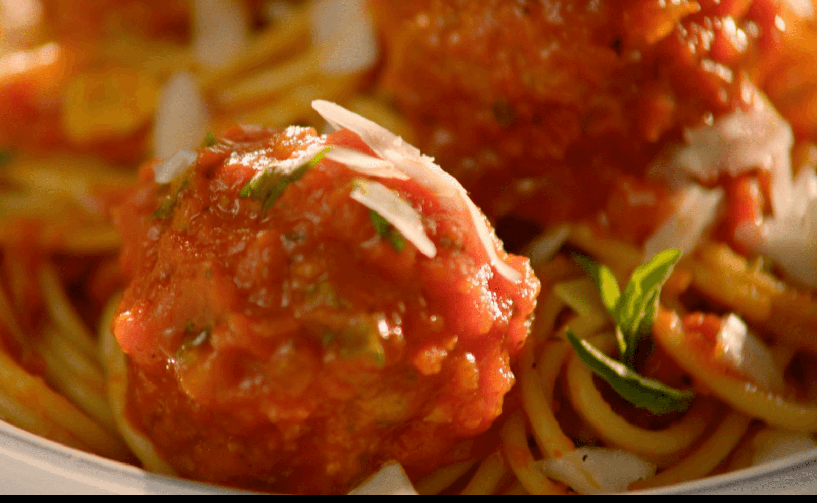 Mom's Spaghetti and Meatballs