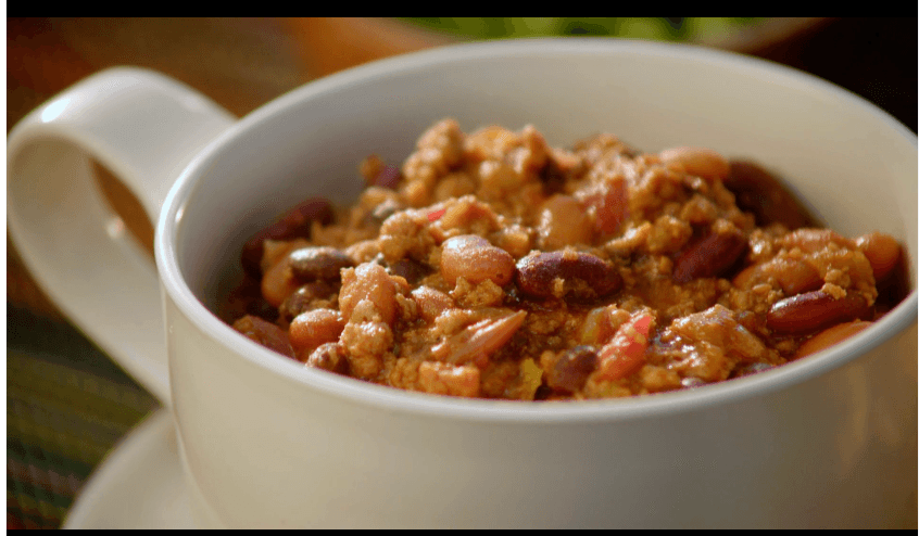 Three Bean Turkey Chili